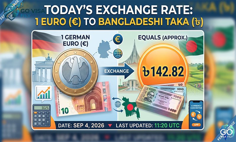 জার্মানির ১ ইউরো বাংলাদেশের কত টাকা